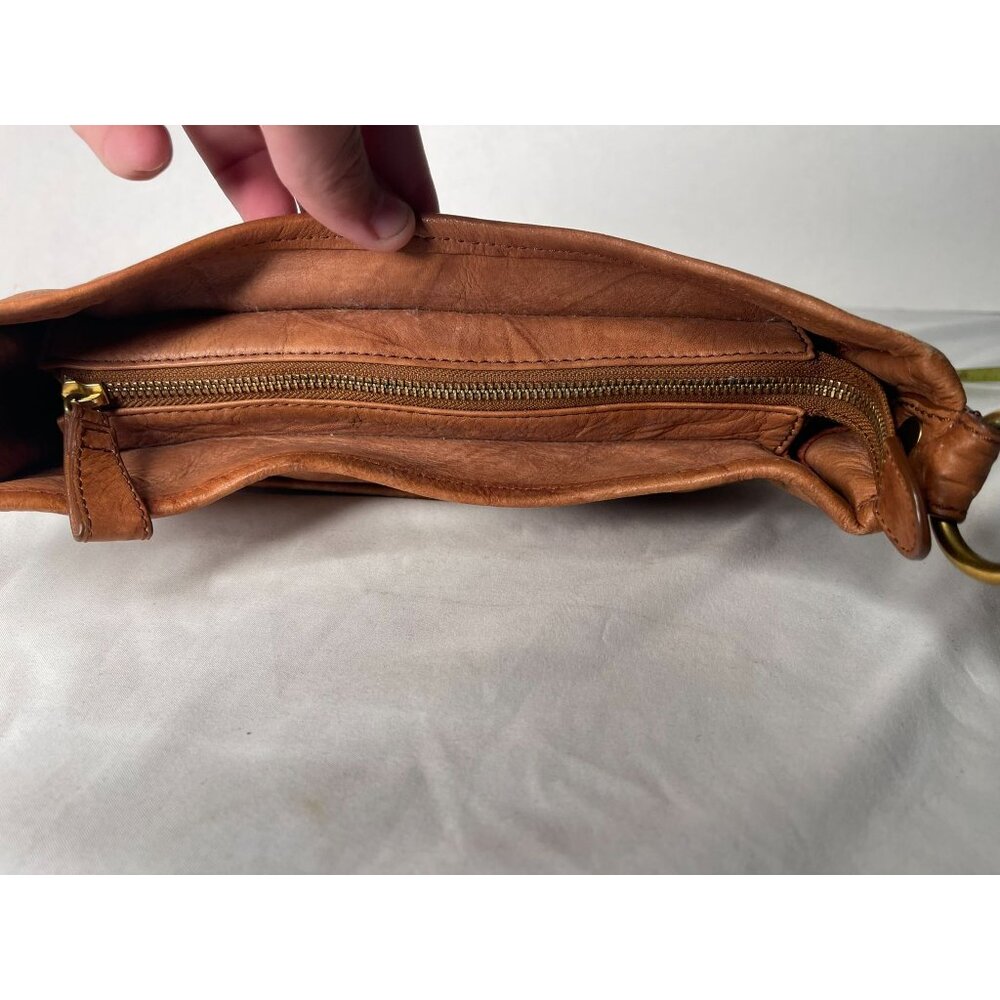Frye Women's Leather Side Pocket‎ Shoulder Crossbody Bag - Picture 9 of 9